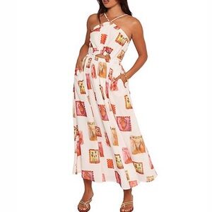 Petal & Pup Madi Maxi Dress Small NWT